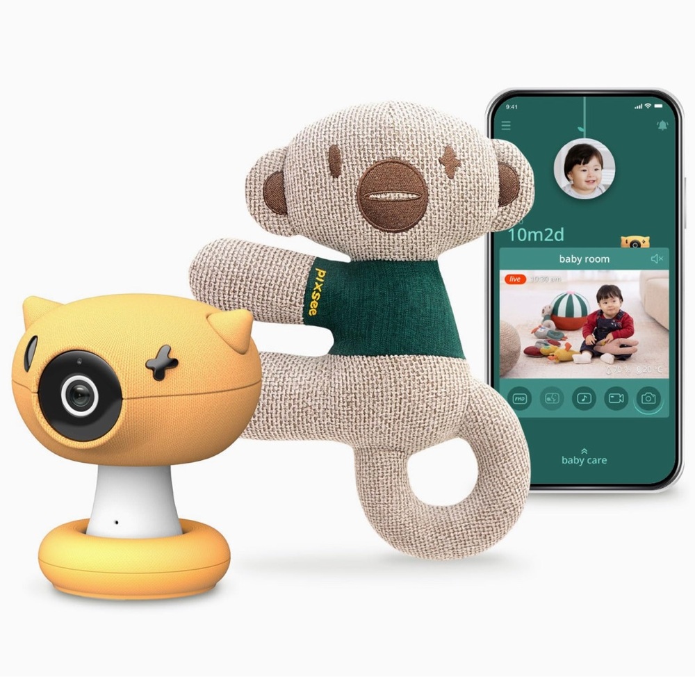 Pixsee Play + Friends Smart Baby Monitor
